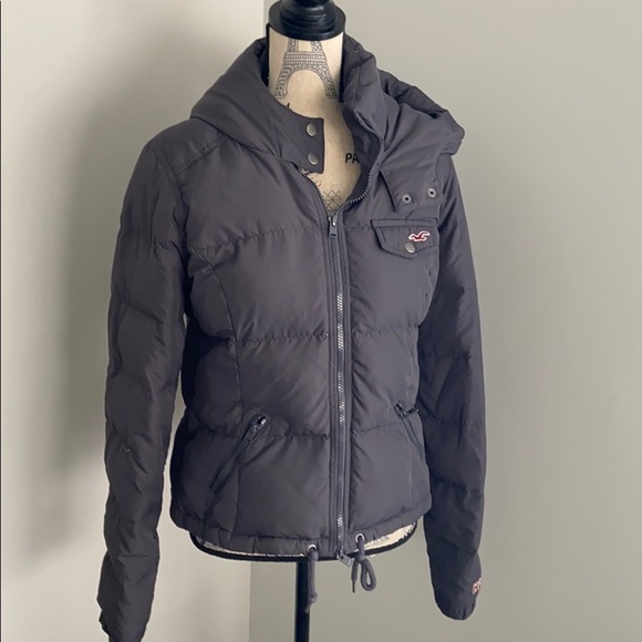 hollister puffer jackets
